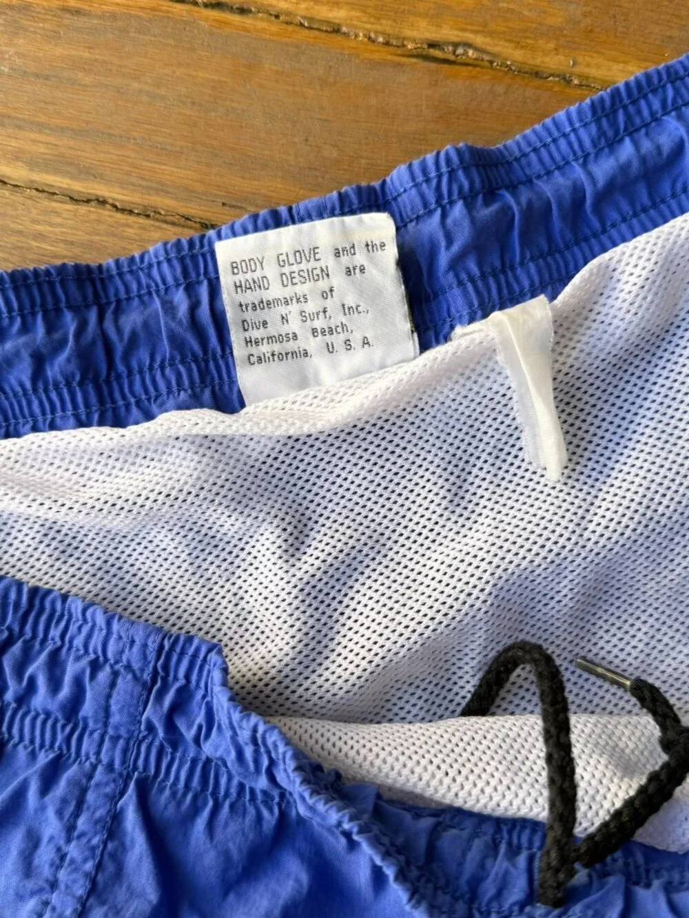 Vintage '90s Body Glove nylon board shorts